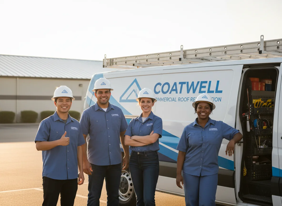 Commercial roof coating company in Callery, PA